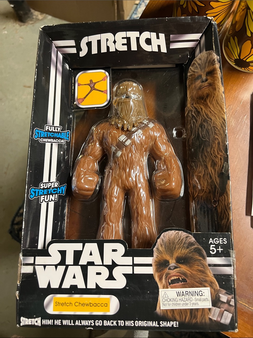Star Wars Chewbacca Stretch Figure - Brown